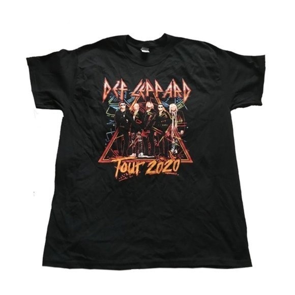 Men's Def Leopard 2020 Tour Band T-Shirt - Picture 1 of 3